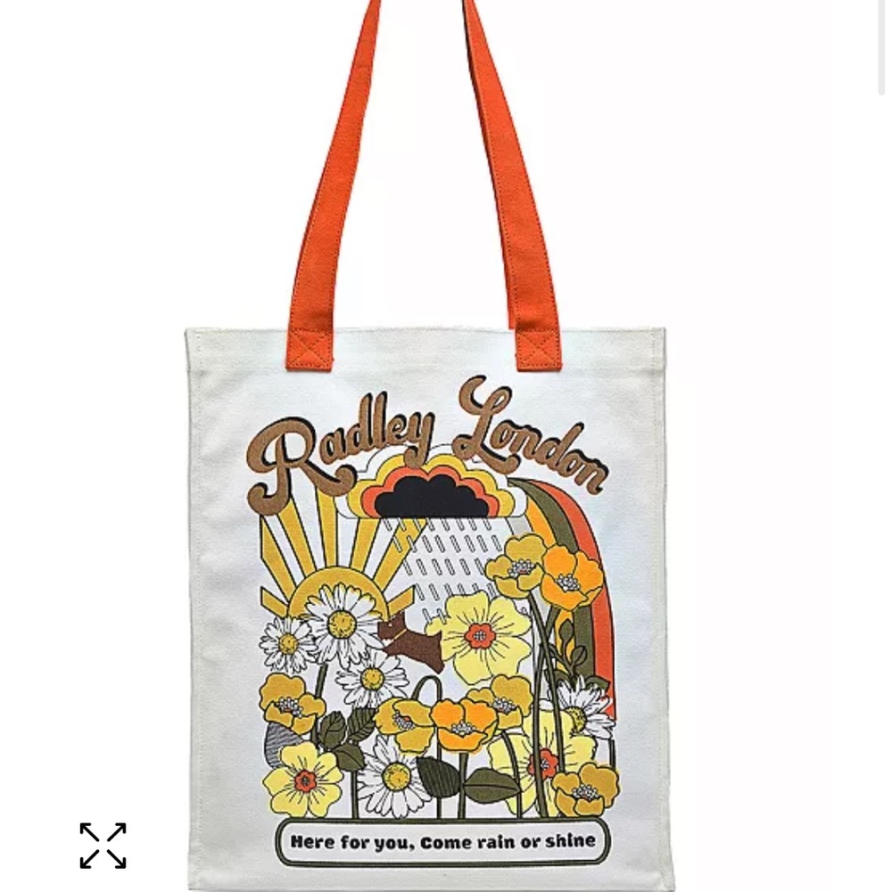 Retro Radley Medium Open Top Tote